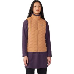 Mountain Hardwear womens Stretchdown Light Vest(Copper Clay)