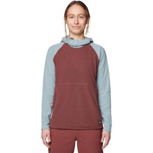 Mountain Hardwear womens Summit Grid™ Tunic Hoody(Bourbon Brown  Ice Shadow)