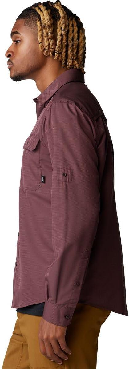 imageMountain Hardwear Mens Canyon Long Sleeve ShirtBlackberry