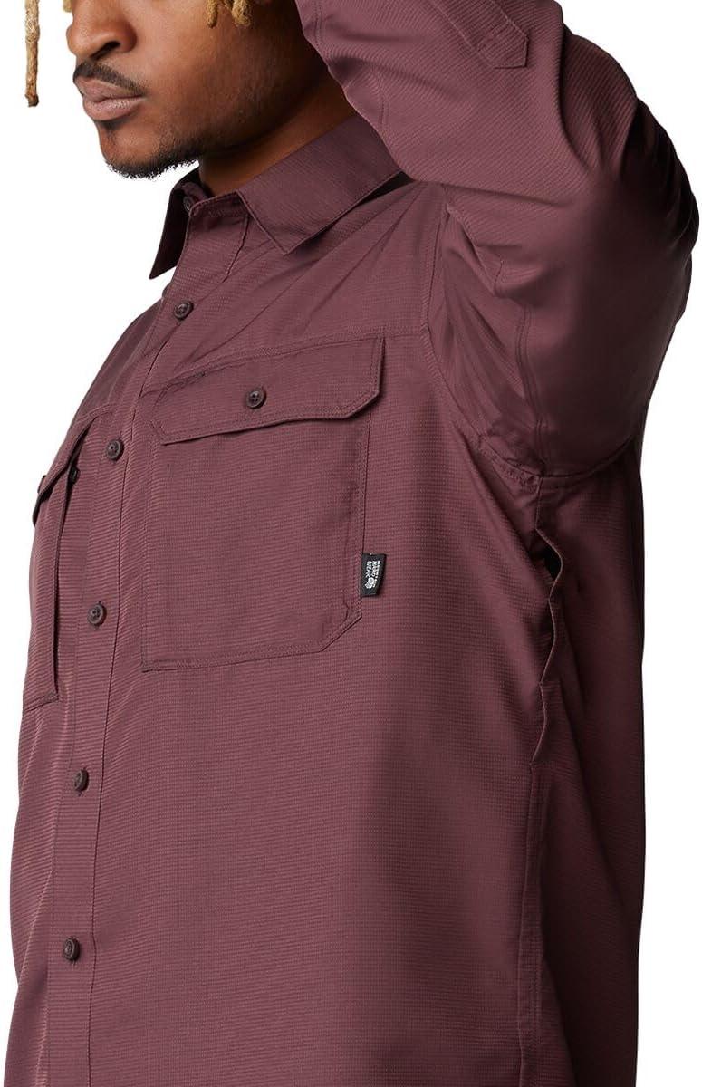 imageMountain Hardwear Mens Canyon Long Sleeve ShirtBlackberry