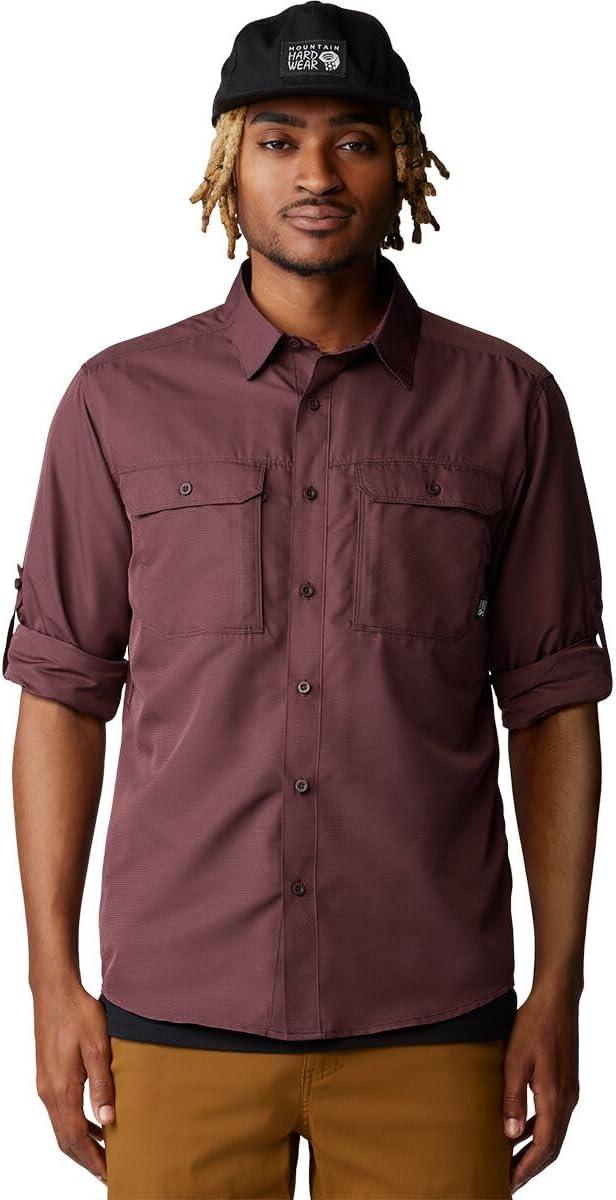 imageMountain Hardwear Mens Canyon Long Sleeve ShirtBlackberry