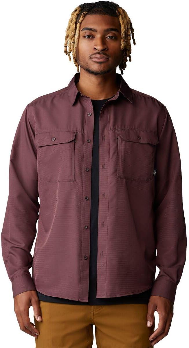 imageMountain Hardwear Mens Canyon Long Sleeve ShirtBlackberry