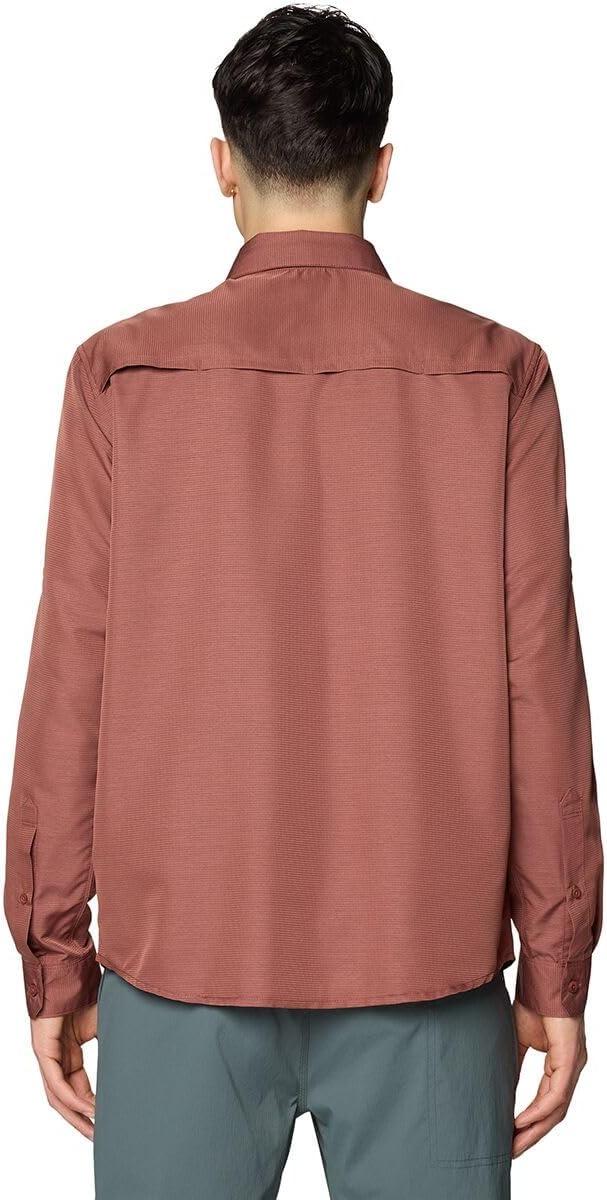 imageMountain Hardwear Mens Canyon Long Sleeve ShirtBourbon Brown