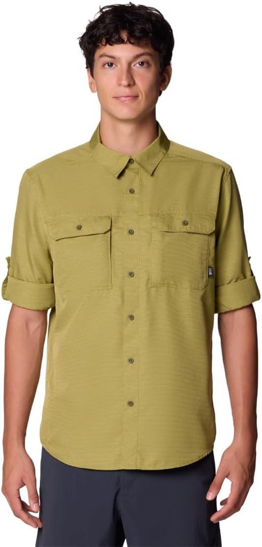 imageMountain Hardwear Mens Canyon Long Sleeve ShirtBright Fatigue