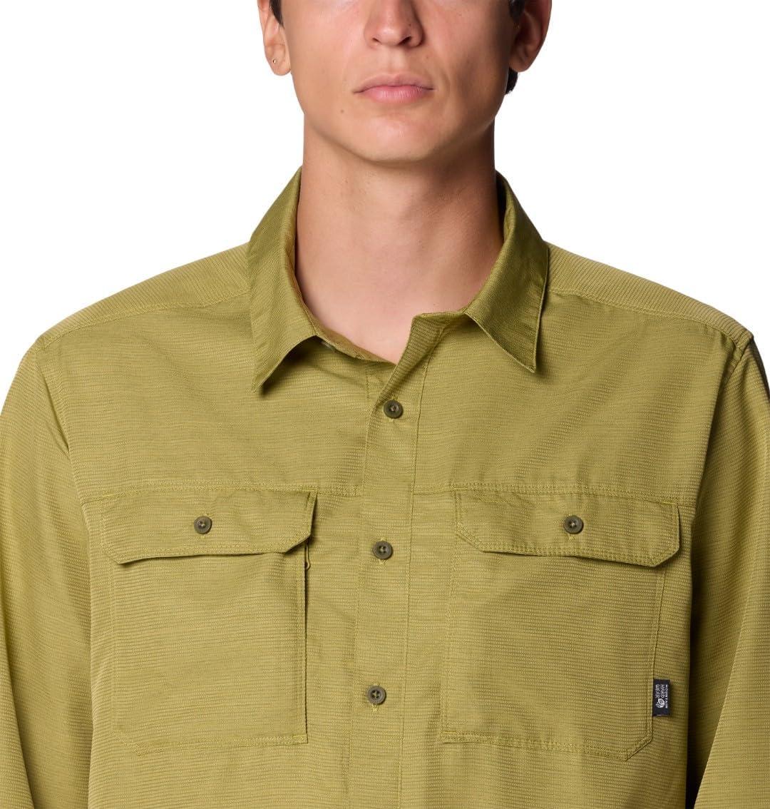 imageMountain Hardwear Mens Canyon Long Sleeve ShirtBright Fatigue