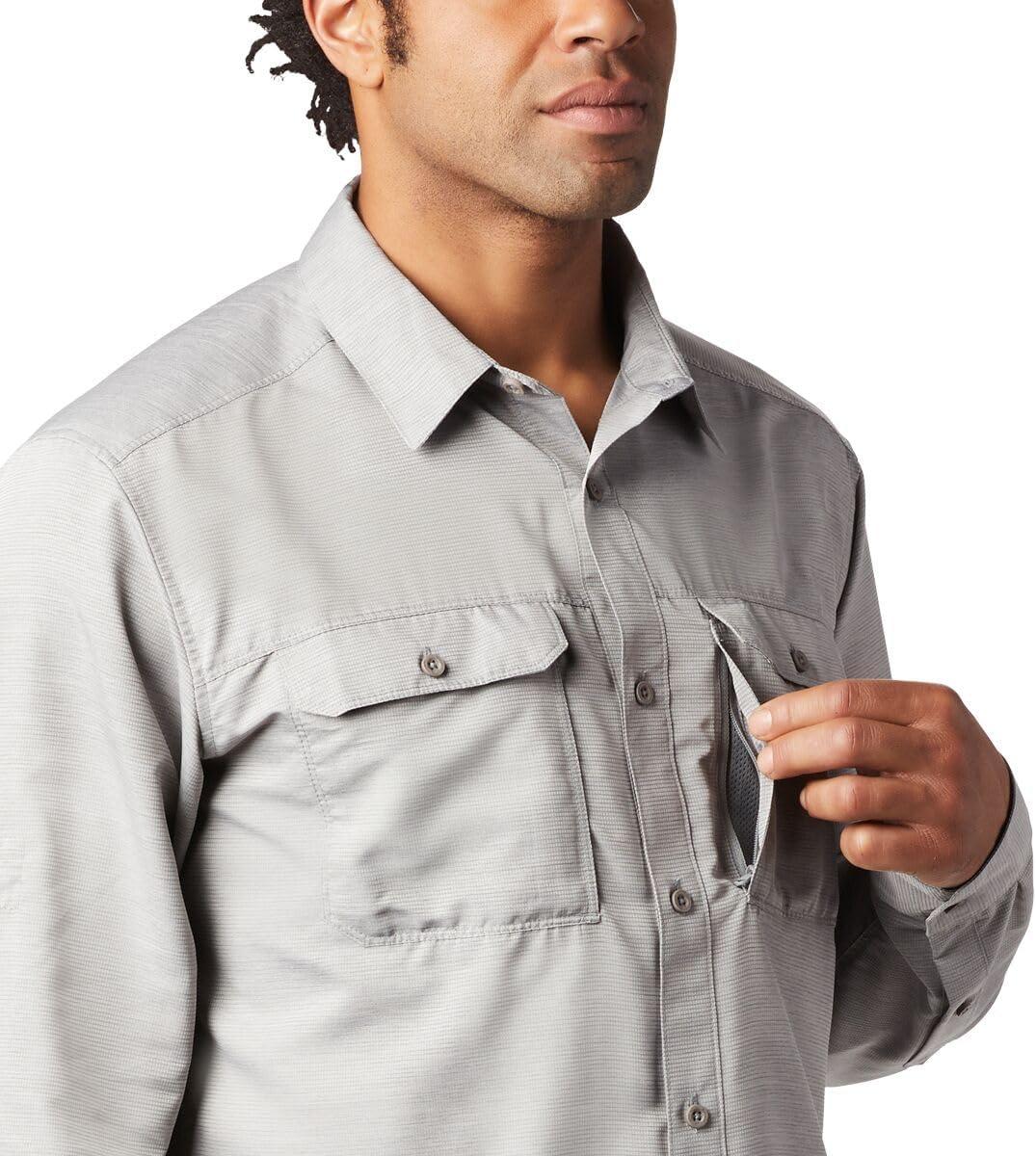imageMountain Hardwear Mens Canyon Long Sleeve ShirtManta Grey