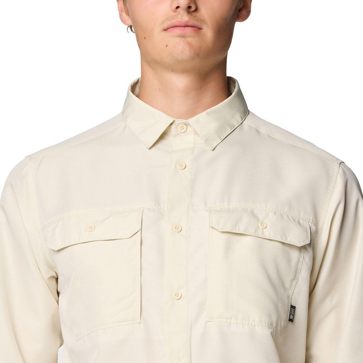 imageMountain Hardwear Mens Canyon Long Sleeve ShirtStone