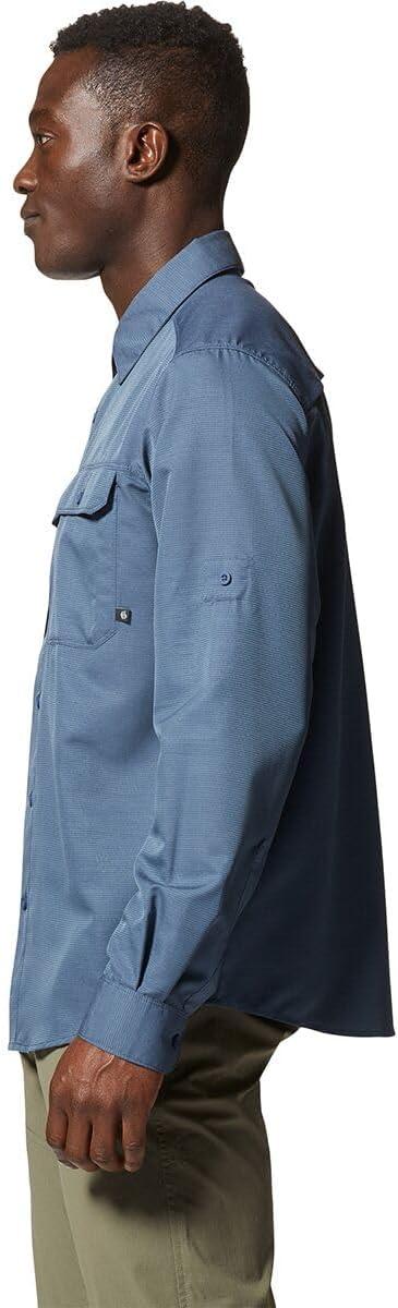 imageMountain Hardwear Mens Canyon Long Sleeve ShirtZinc
