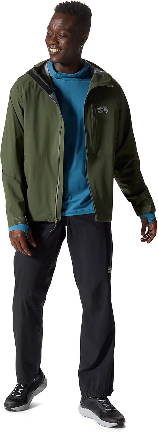 imageMountain Hardwear Mens Stretch Ozonic Pants for Hiking Backpacking Camping and Outdoor ActivitiesBlack