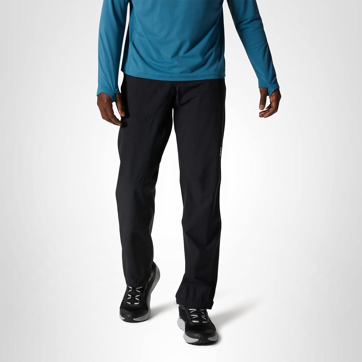 imageMountain Hardwear Mens Stretch Ozonic Pants for Hiking Backpacking Camping and Outdoor ActivitiesBlack