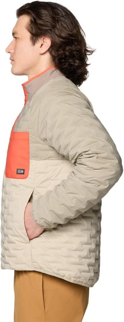 imageMountain Hardwear Mens StretchDown Light Snap TeeGreen