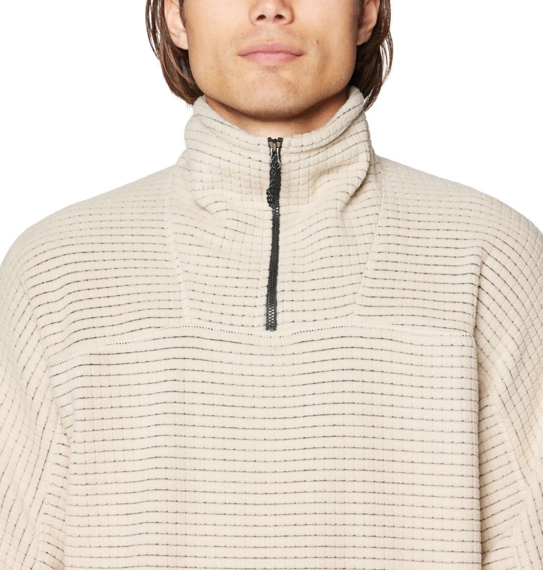 imageMountain Hardwear Mens Summit Big Grid Half ZipFossil