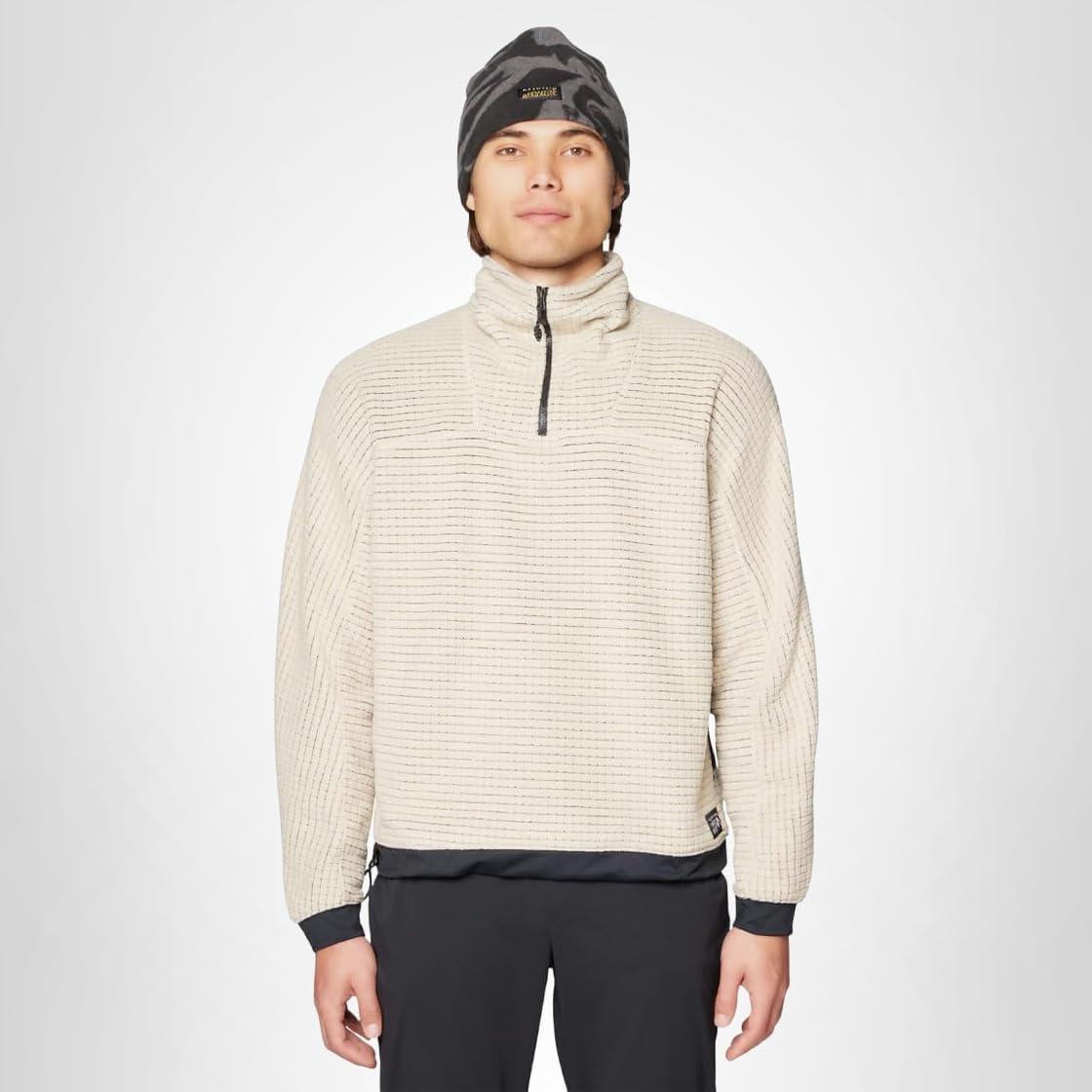 imageMountain Hardwear Mens Summit Big Grid Half ZipFossil