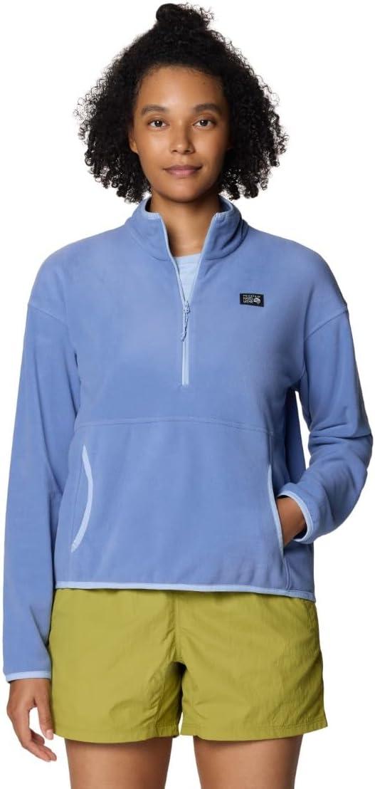 imageMountain Hardwear Womens Microchill Half ZipBlue