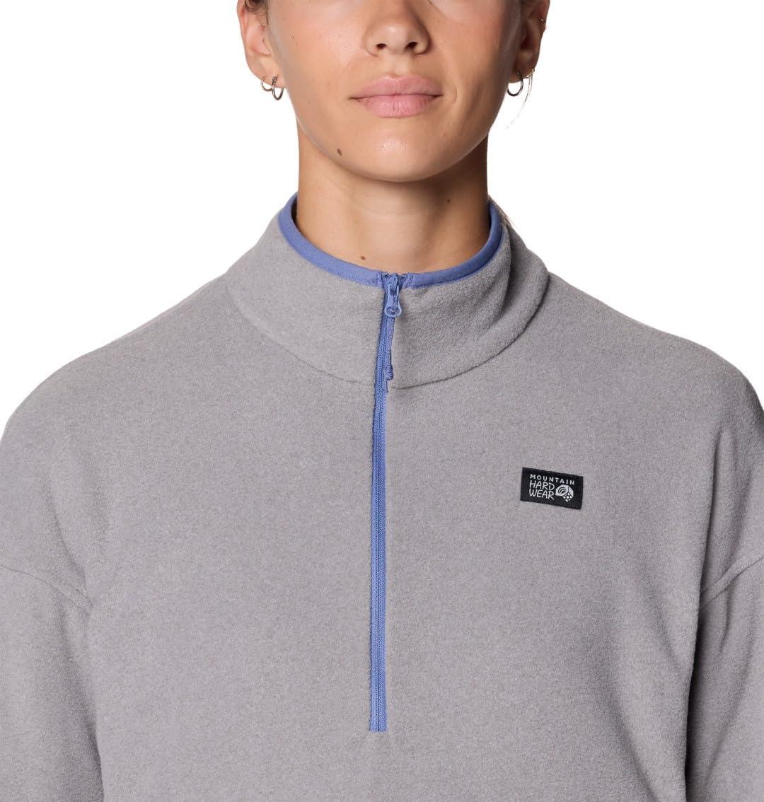 imageMountain Hardwear Womens Microchill Half ZipGrey