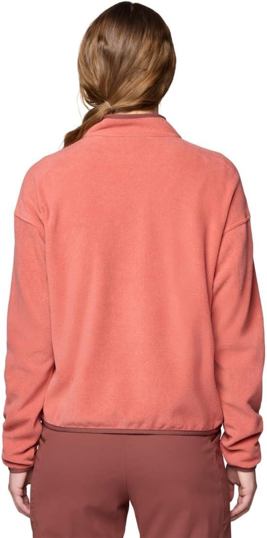 imageMountain Hardwear Womens Microchill Half ZipMars Red