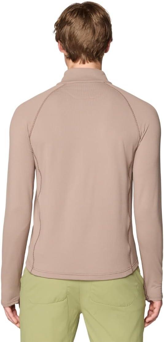imageMountain Hardwear mens Crater Lake Heavyweight Half ZipWild Taupe