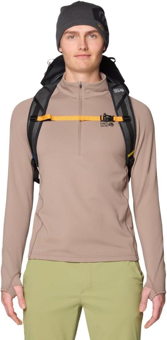 imageMountain Hardwear mens Crater Lake Heavyweight Half ZipWild Taupe