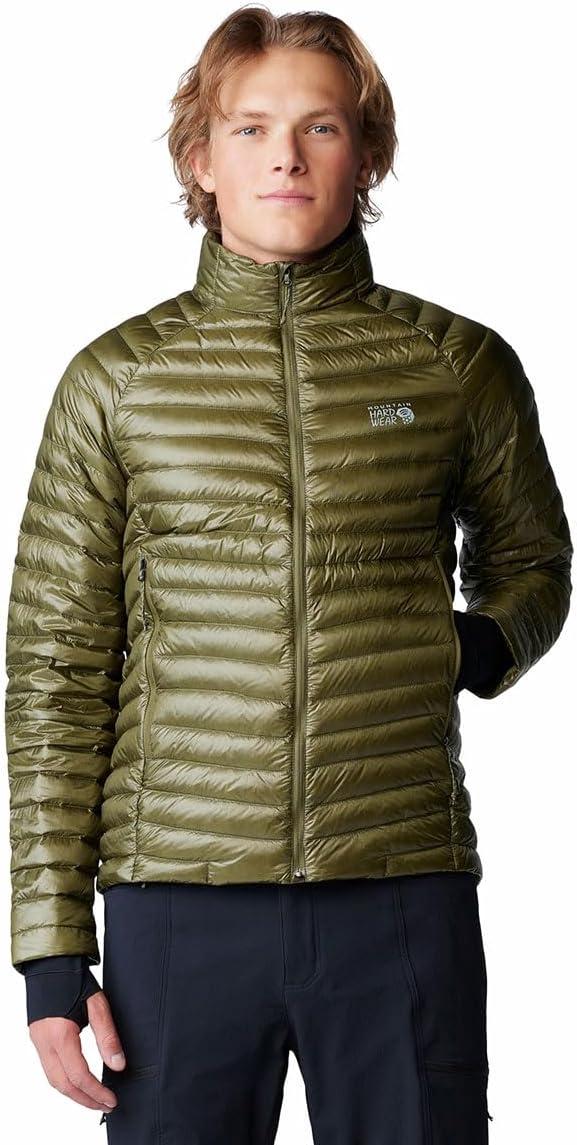 imageMountain Hardwear mens Ghost Whisperer JacketCombat Green New 2024