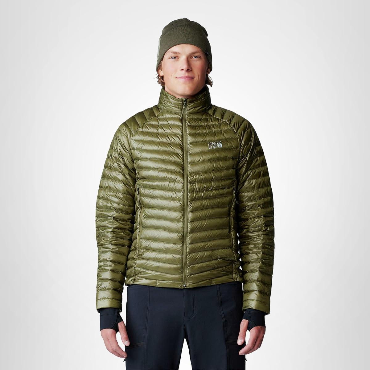 imageMountain Hardwear mens Ghost Whisperer JacketCombat Green New 2024