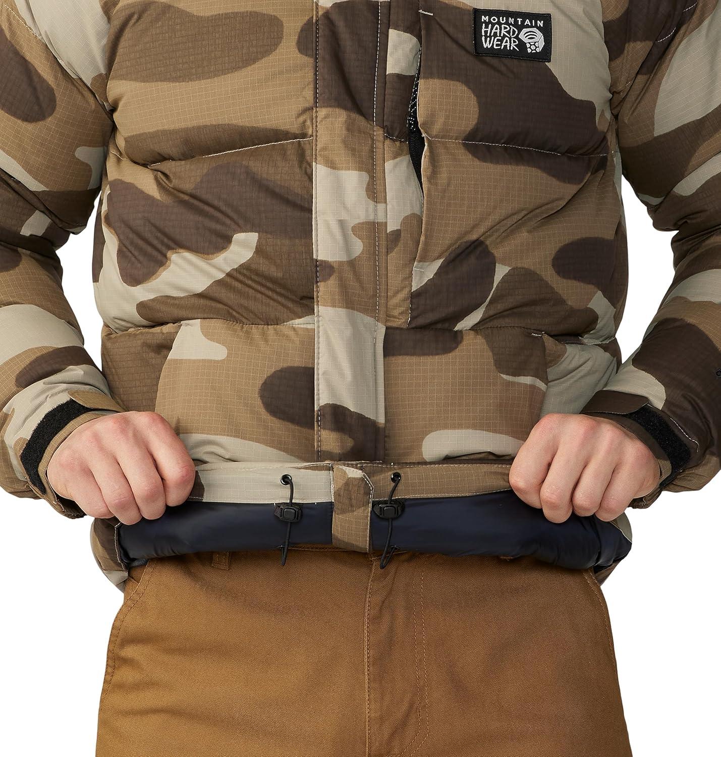 imageMountain Hardwear mens Nevadan Down JacketBadlands Calaveras Camo Print