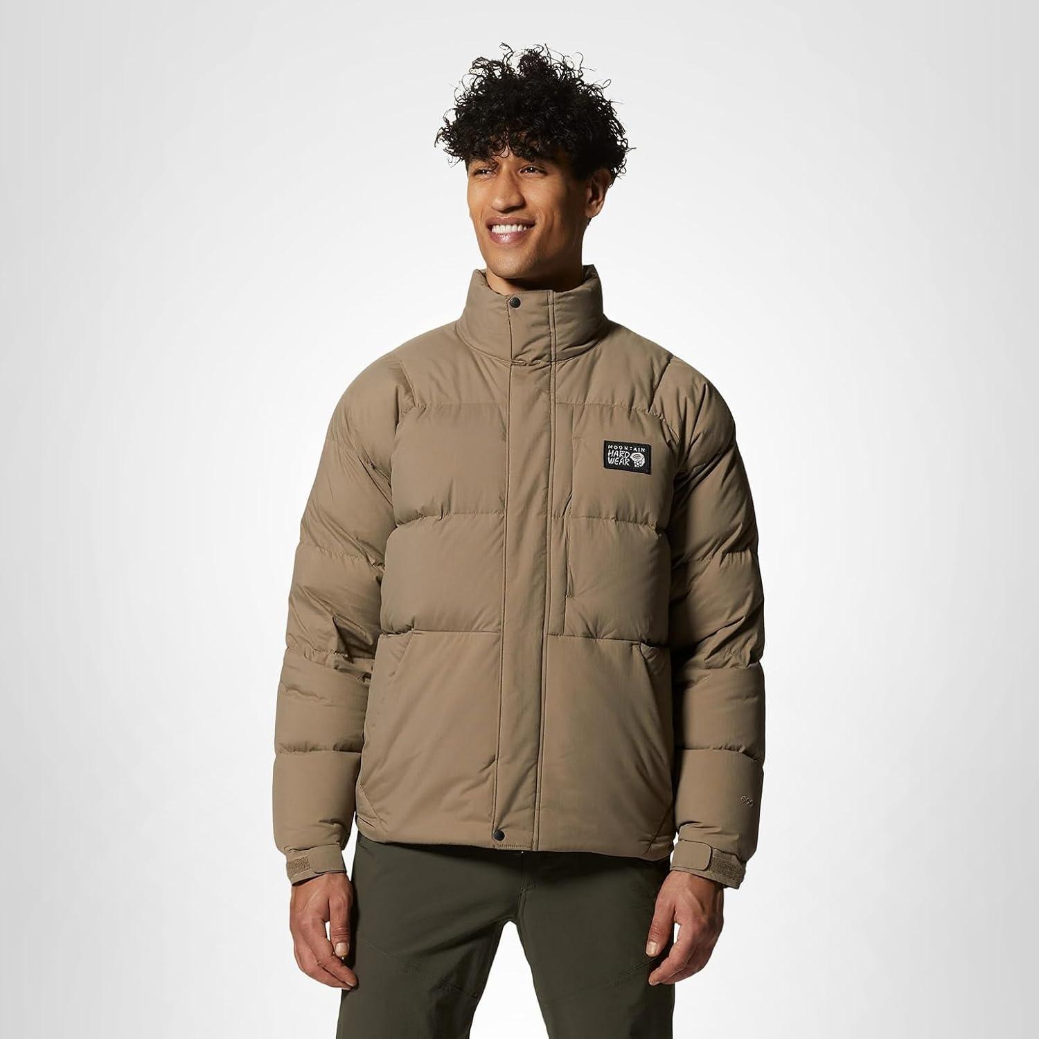 imageMountain Hardwear mens Nevadan Down JacketTrail Dust