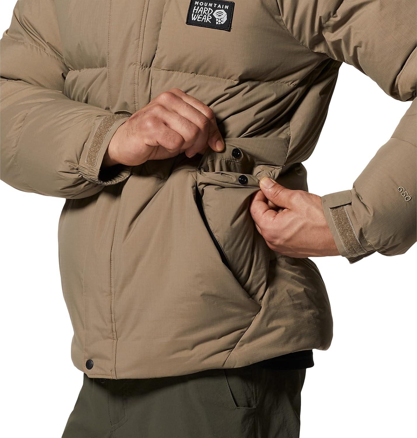 imageMountain Hardwear mens Nevadan Down JacketTrail Dust