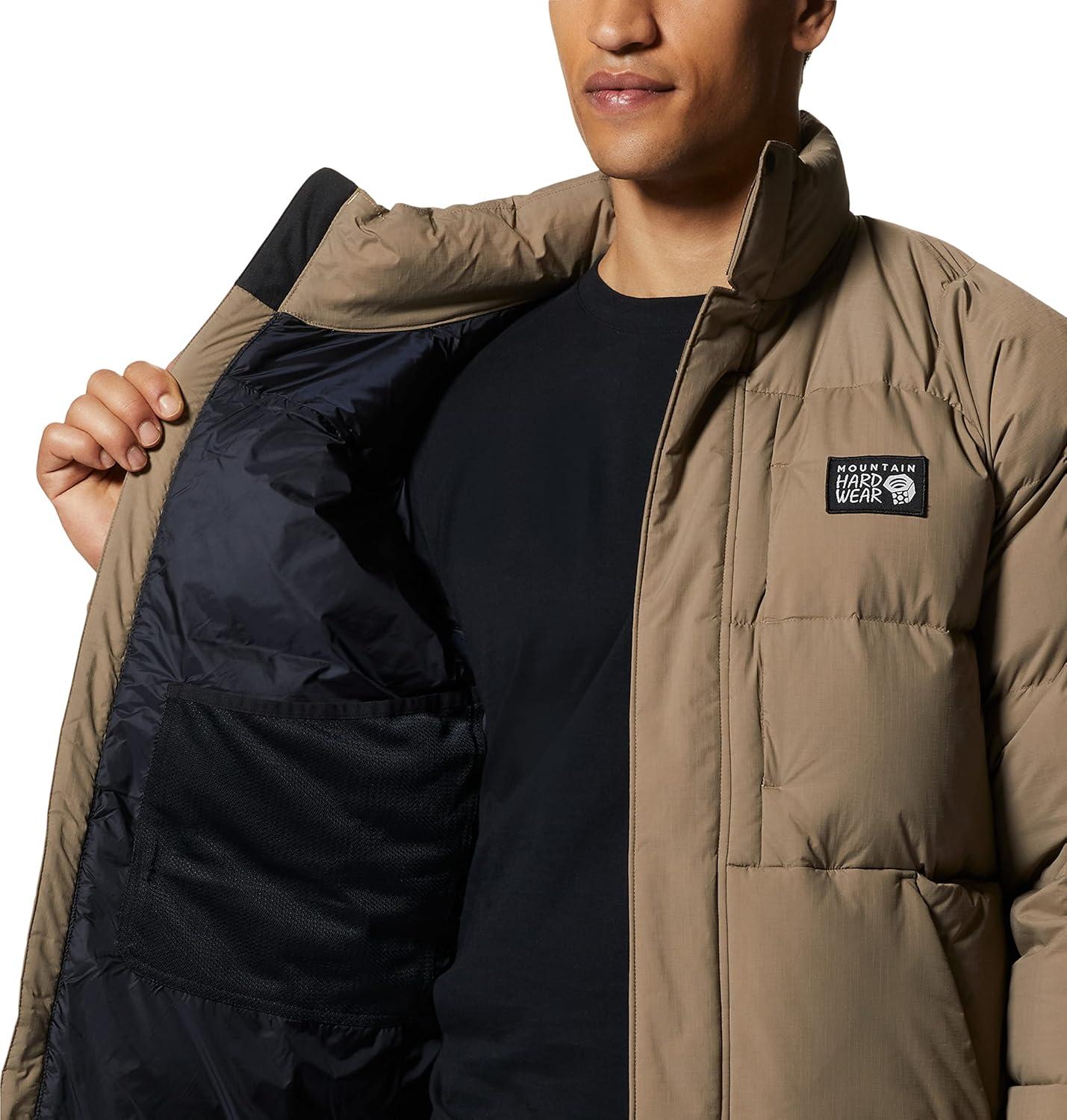 imageMountain Hardwear mens Nevadan Down JacketTrail Dust