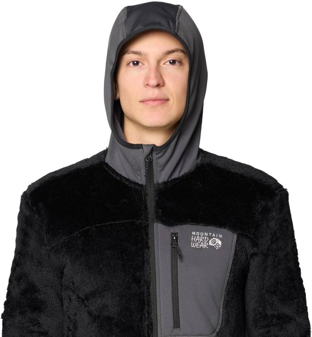 imageMountain Hardwear mens Polartec High Loft HoodyBlack Volcanic