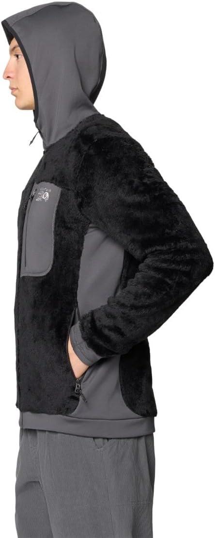 imageMountain Hardwear mens Polartec High Loft HoodyBlack Volcanic