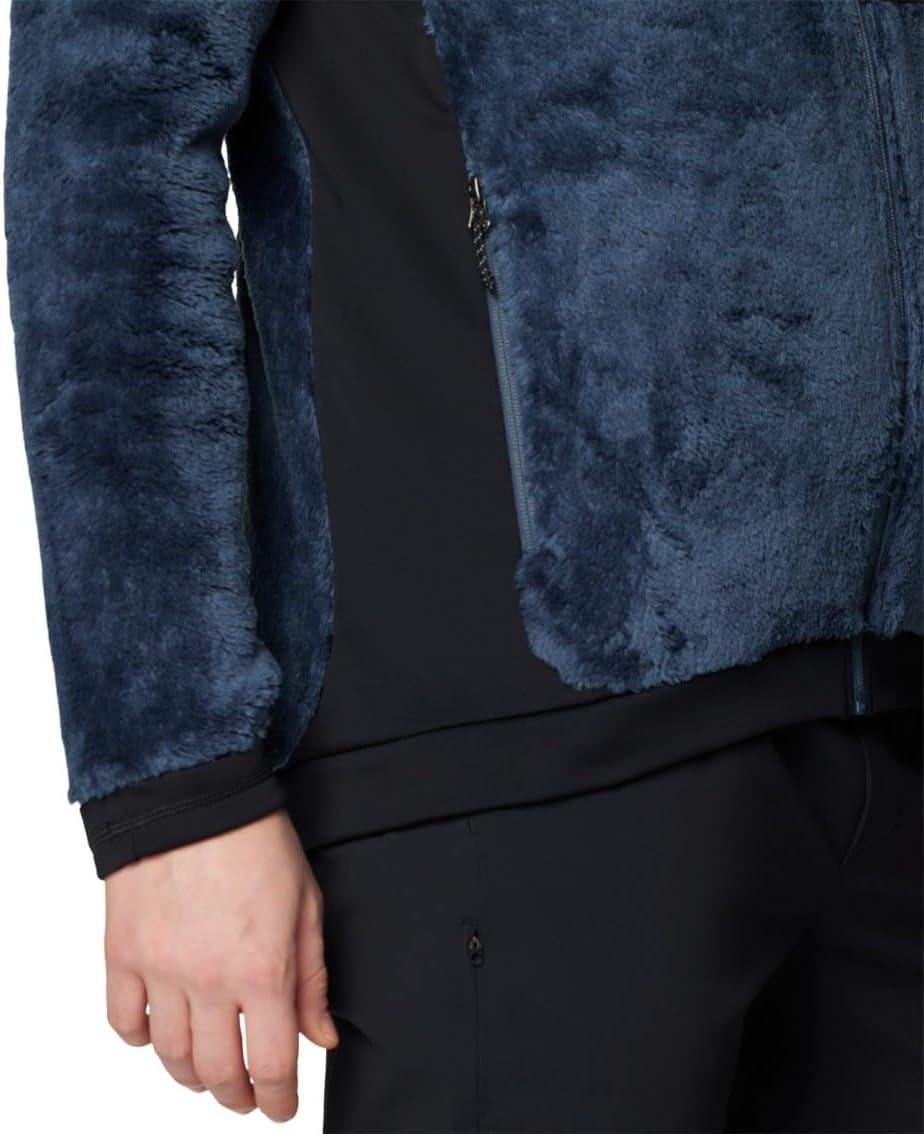 imageMountain Hardwear mens Polartec High Loft HoodyMoon Blue Black