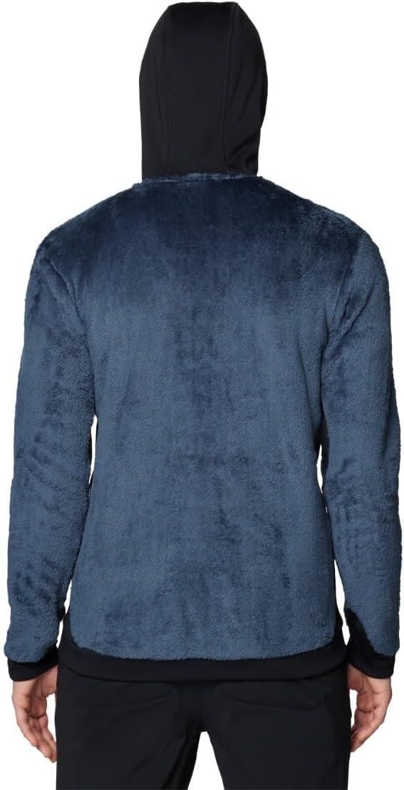 imageMountain Hardwear mens Polartec High Loft HoodyMoon Blue Black