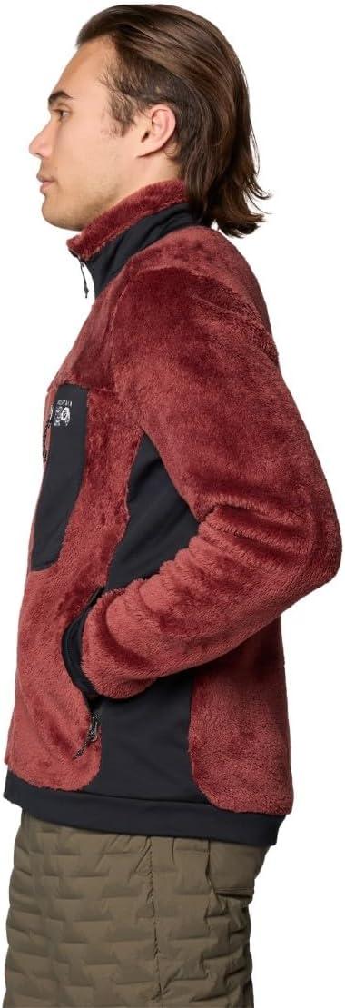 imageMountain Hardwear mens Polartec High Loft JacketBourbon Brown Black