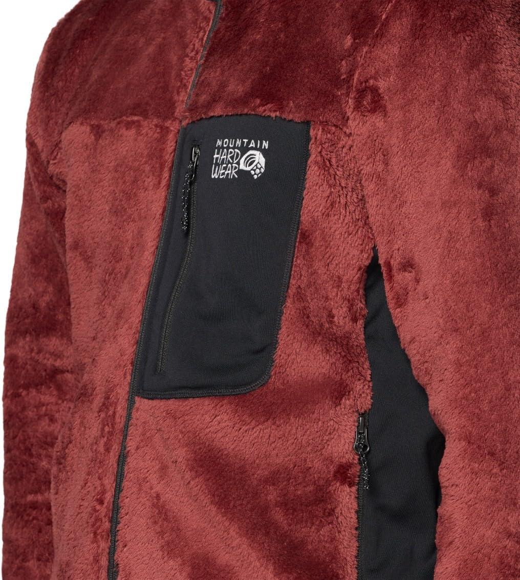 imageMountain Hardwear mens Polartec High Loft JacketBourbon Brown Black