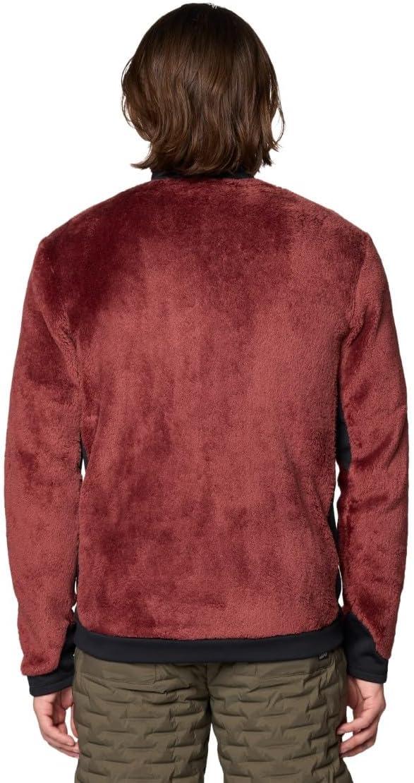 imageMountain Hardwear mens Polartec High Loft JacketBourbon Brown Black