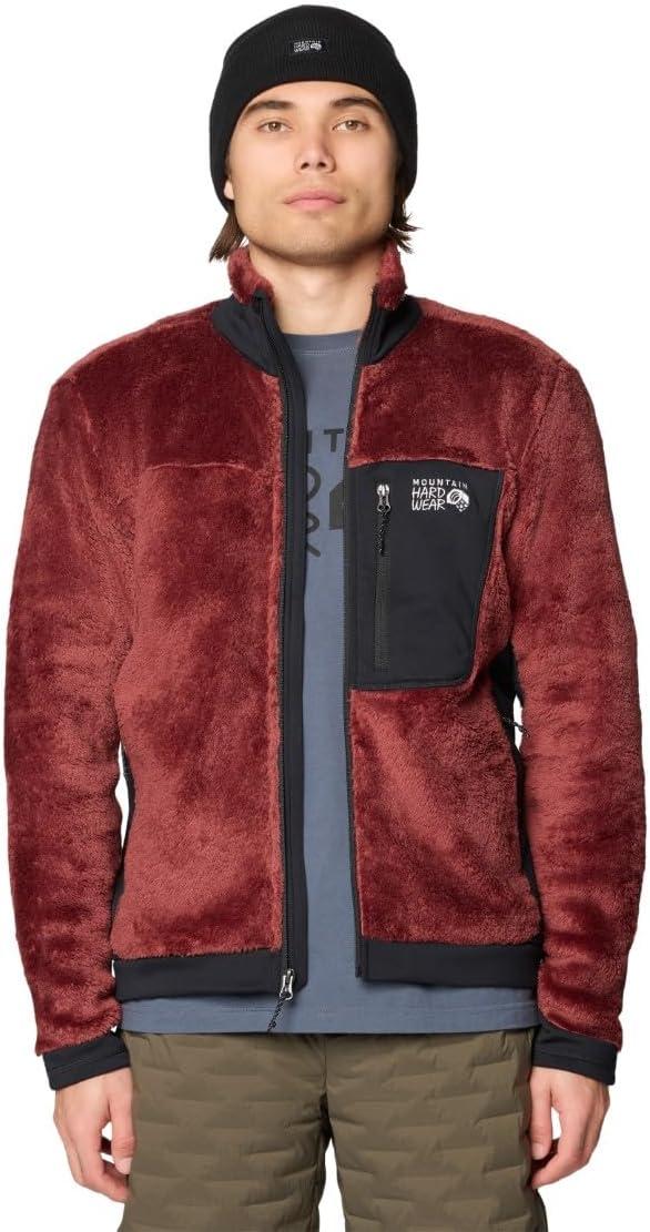 imageMountain Hardwear mens Polartec High Loft JacketBourbon Brown Black