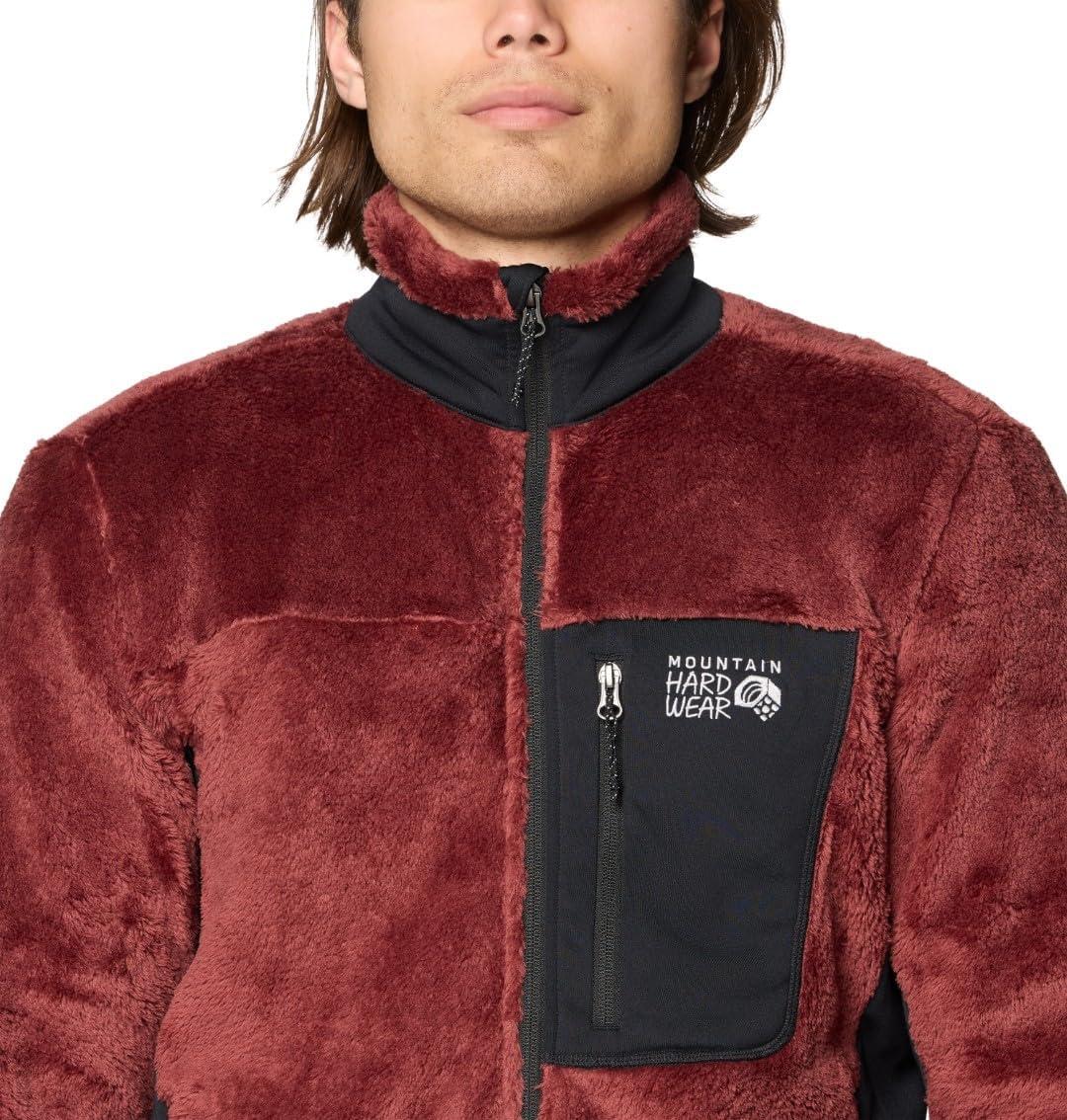 imageMountain Hardwear mens Polartec High Loft JacketBourbon Brown Black