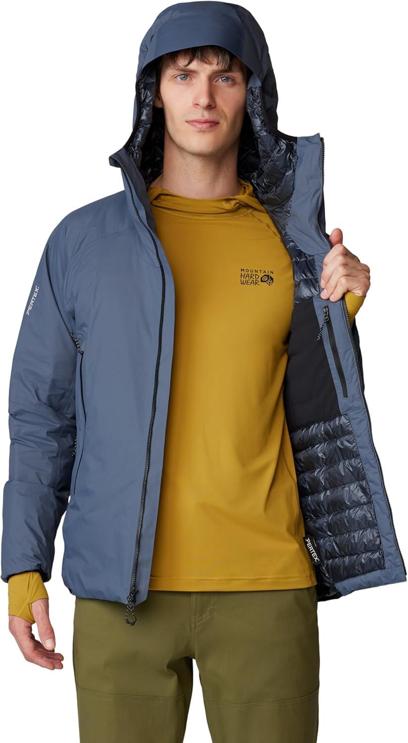 imageMountain Hardwear mens Storm Whisperer Insulated JacketBlue Slate
