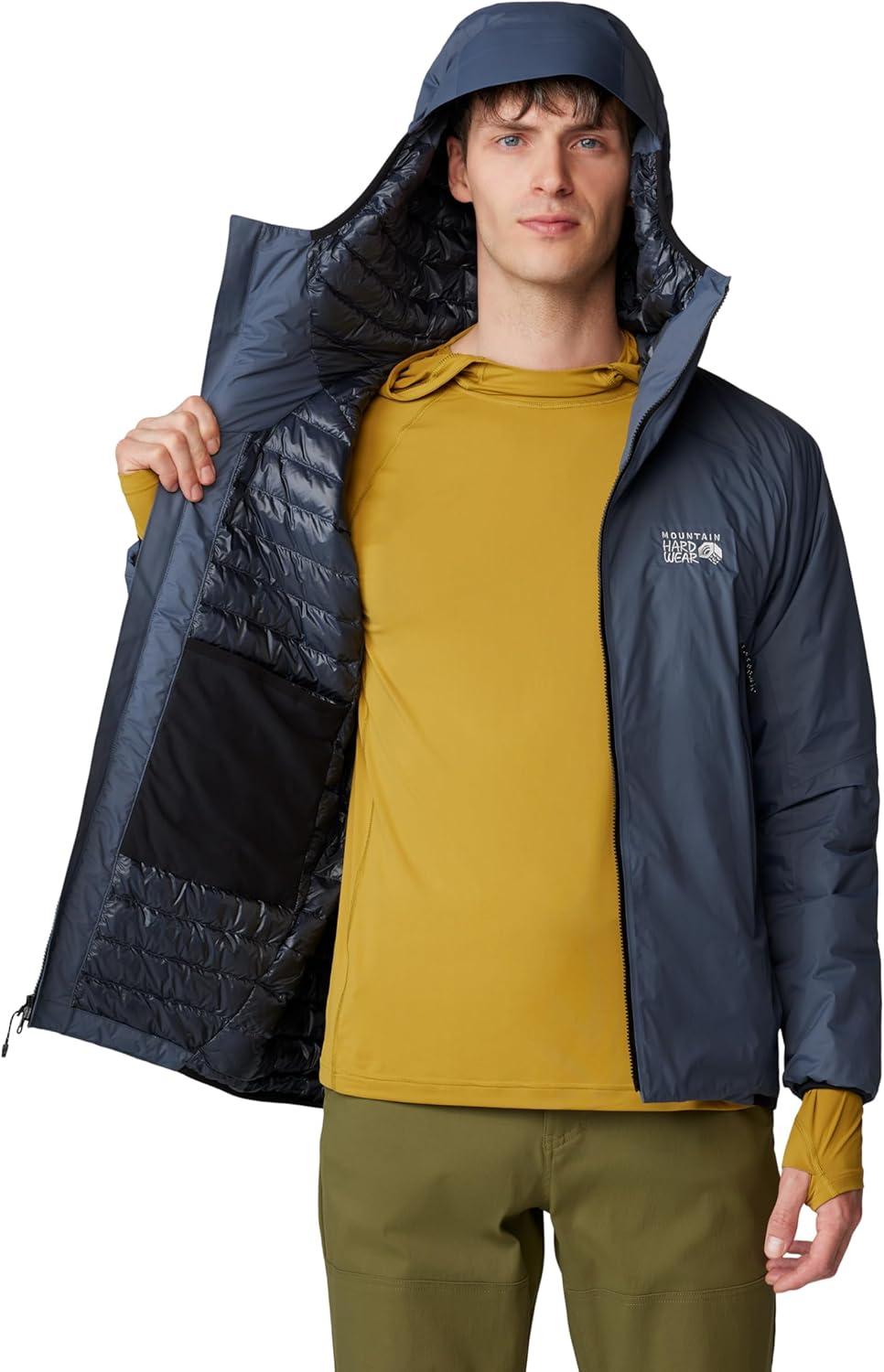 imageMountain Hardwear mens Storm Whisperer Insulated JacketBlue Slate