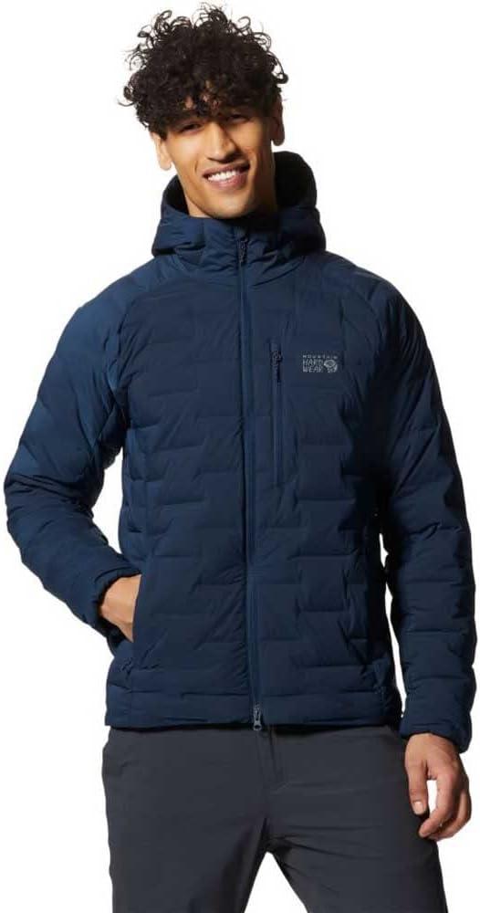 imageMountain Hardwear mens Stretchdown HoodyHardwear Navy