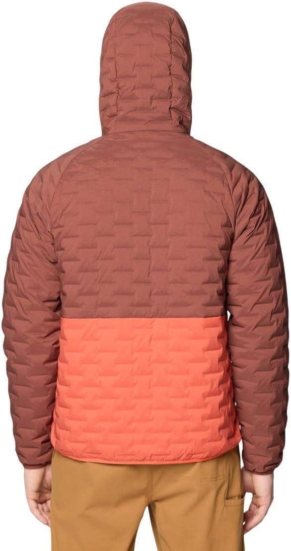 imageMountain Hardwear mens Stretchdown Light Full Zip HoodyBourbon Brown Aspect