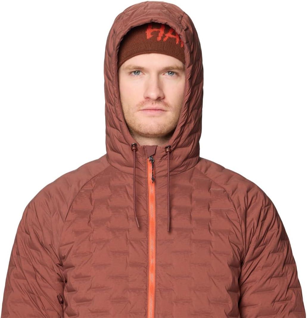imageMountain Hardwear mens Stretchdown Light Full Zip HoodyBourbon Brown Aspect