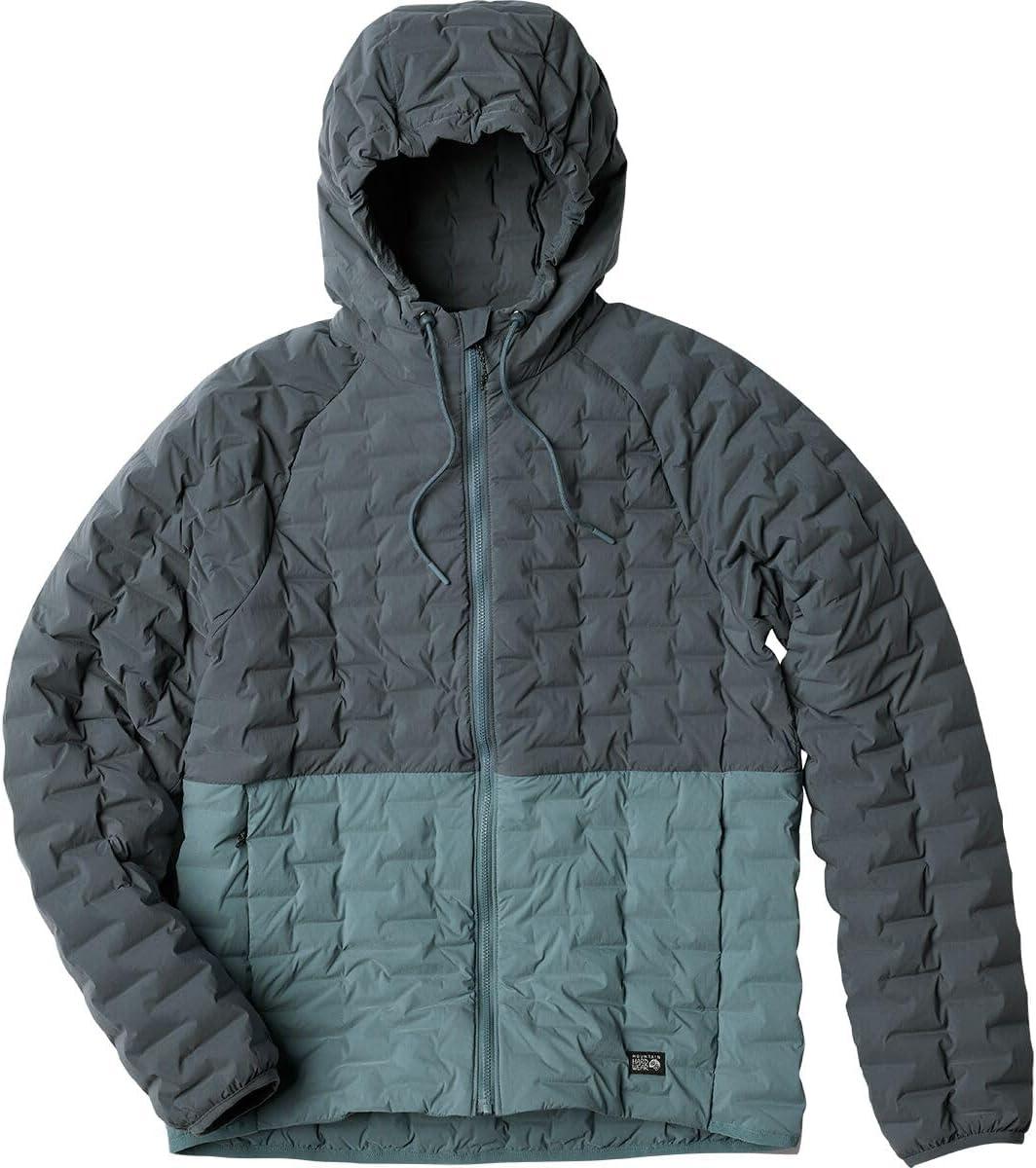 imageMountain Hardwear mens Stretchdown Light Full Zip HoodyMoon Blue Adriatic Blue