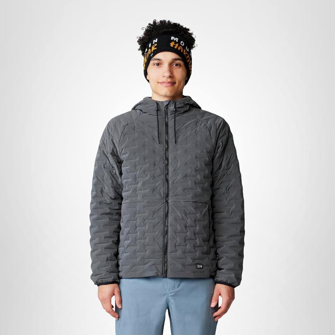 imageMountain Hardwear mens Stretchdown Light Full Zip HoodyVolcanic Heather