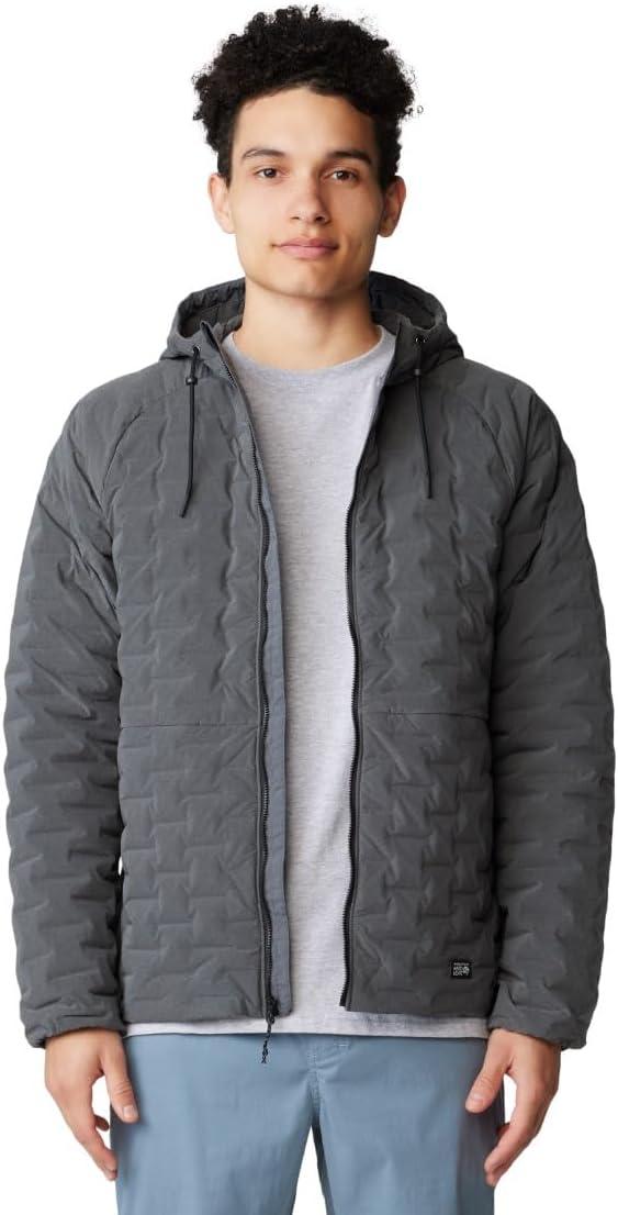 imageMountain Hardwear mens Stretchdown Light Full Zip HoodyVolcanic Heather