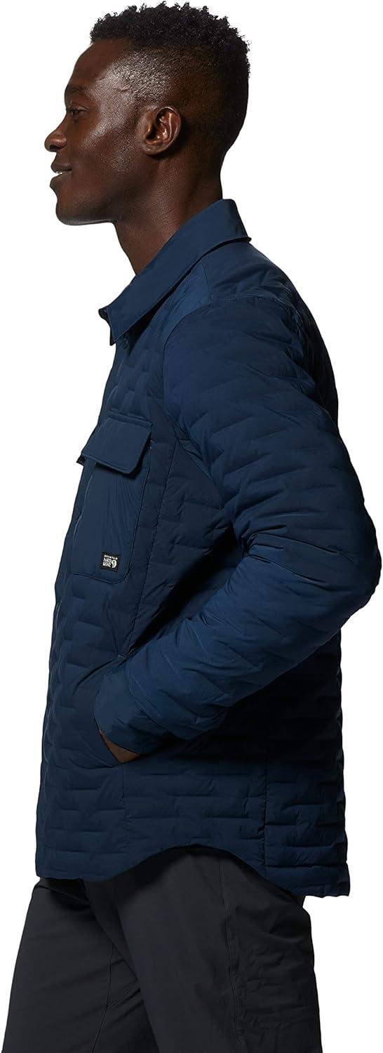 imageMountain Hardwear mens Stretchdown Light ShacketHardwear Navy