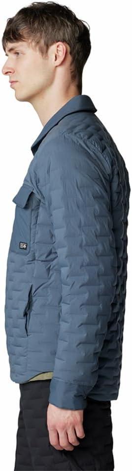 imageMountain Hardwear mens Stretchdown Light ShacketMoon Blue