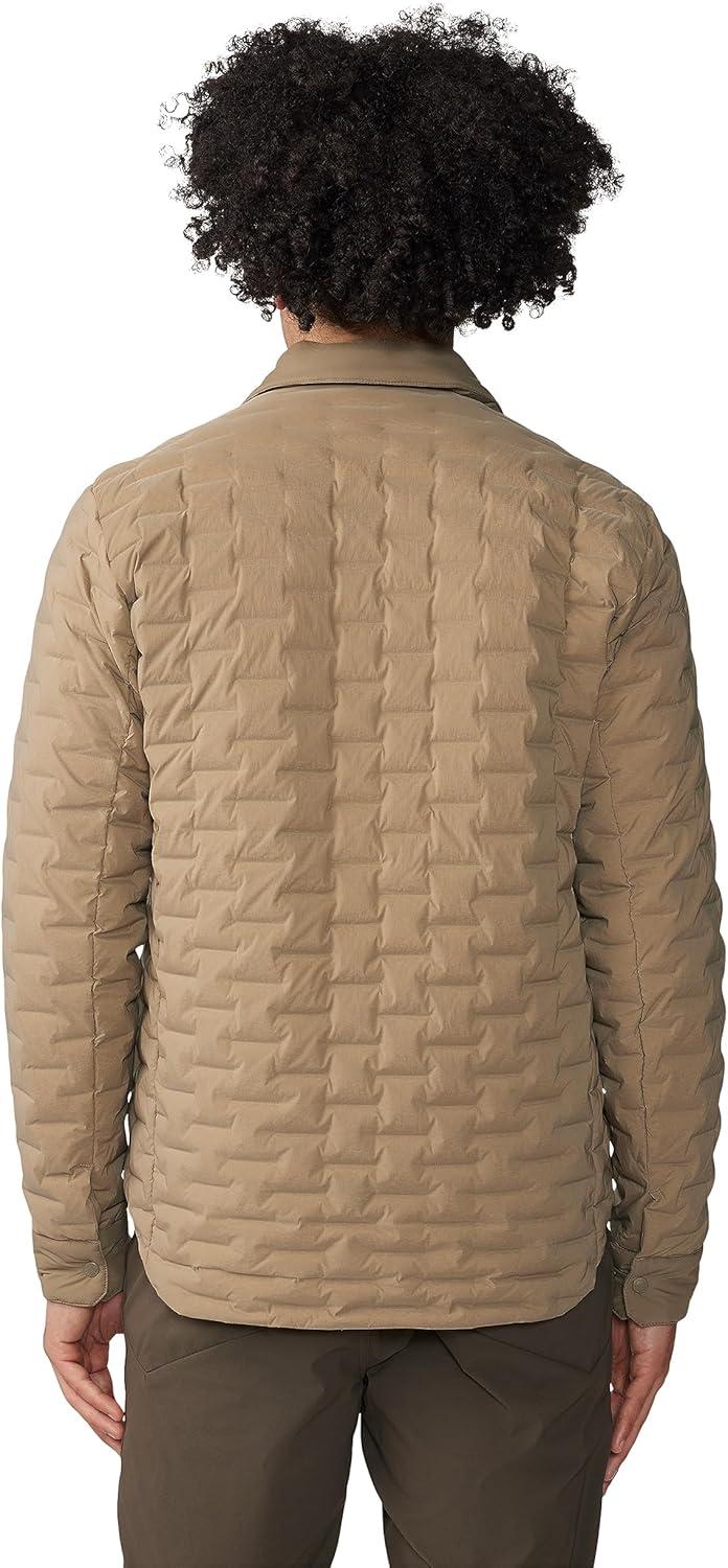 imageMountain Hardwear mens Stretchdown Light ShacketTrail Dust