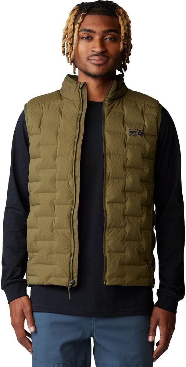 imageMountain Hardwear mens Stretchdown VestCombat Green New 2024