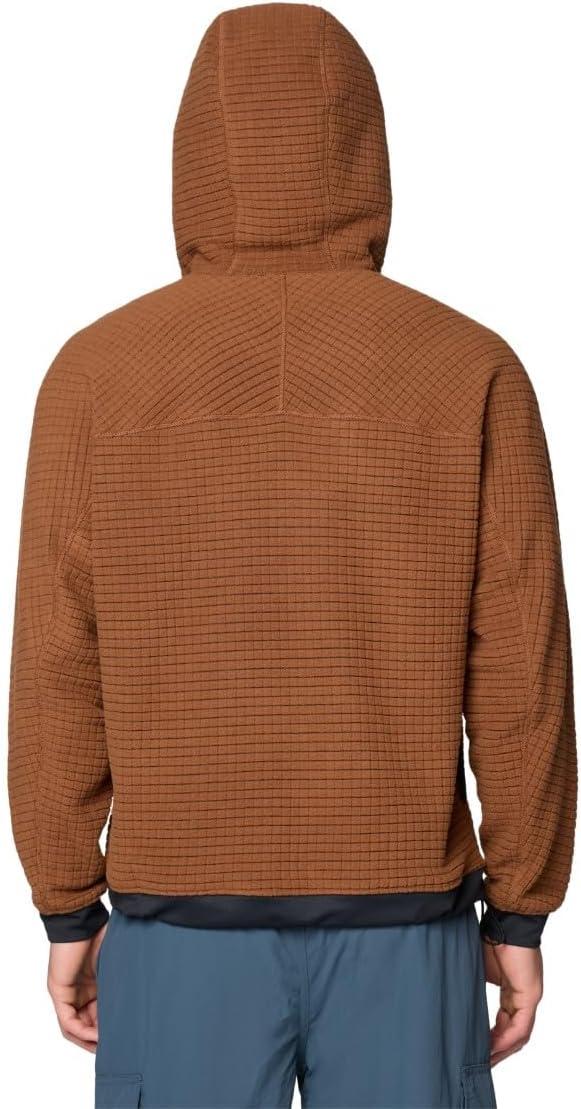 imageMountain Hardwear mens Summit Grid Big Grid HoodyCocoa Brown